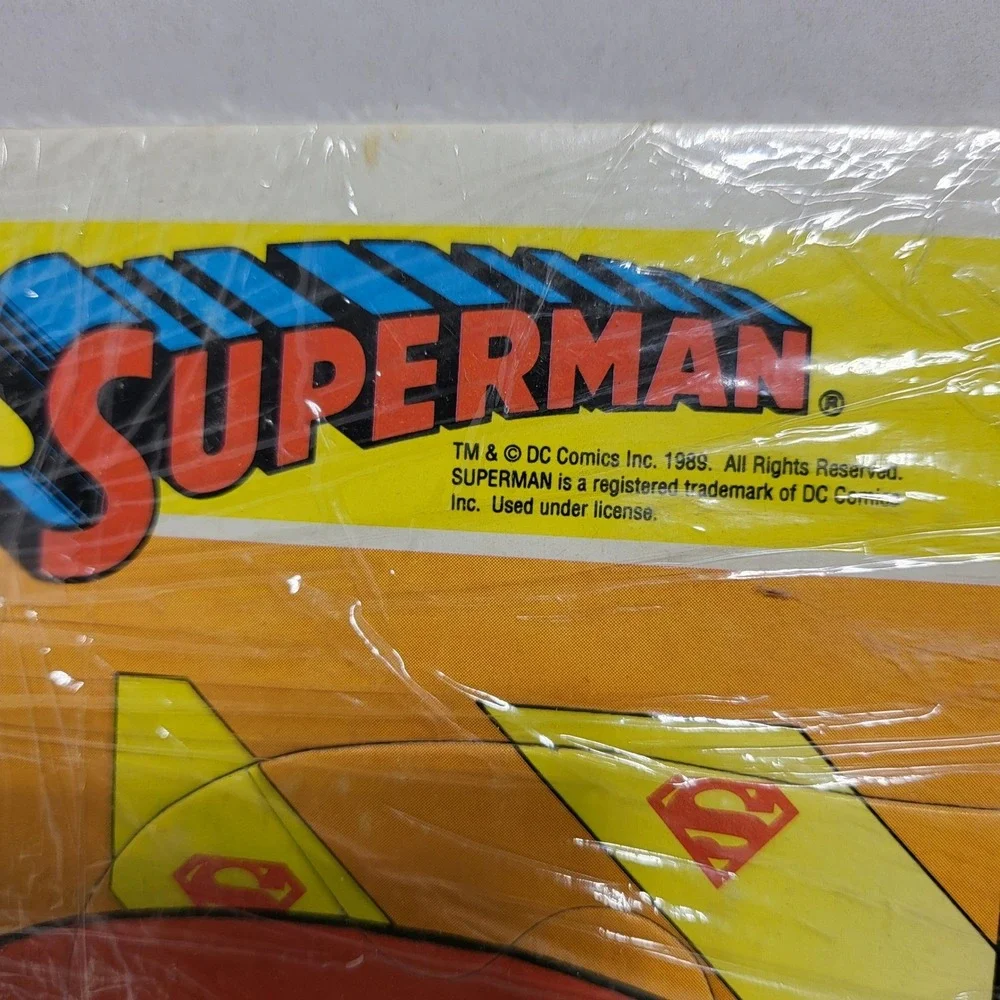 Vintage Superman Golden Frame Tray Puzzle Ages 3 to 7 1989‎ DC Comics